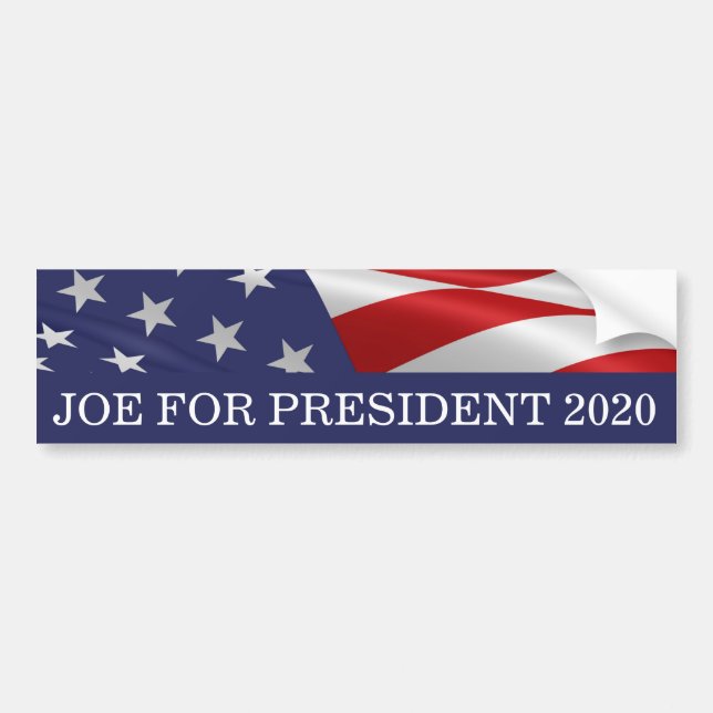 Autocollant De Voiture Joe Biden pour le président 2020 (Devant)