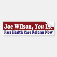 Joe Wilson, vous vous trouvez adhésif pour