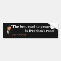 John F. Kennedy Citation Sur La Liberté