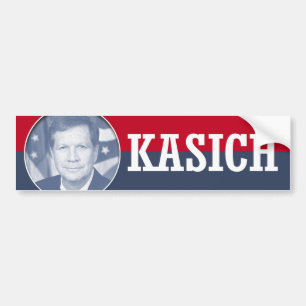 AUTOCOLLANT DE VOITURE JOHN KASICH 2016