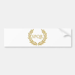 Autocollant De Voiture Joint romain de sénat de Rome SPQR