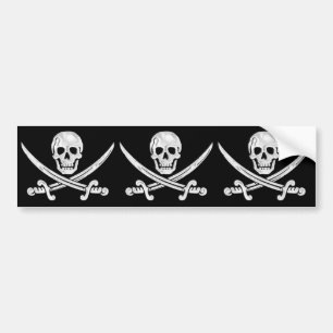 Autocollant De Voiture Jolly roger