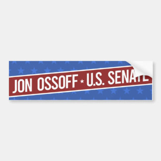 Autocollant De Voiture Jon Ossoff Sénat américain