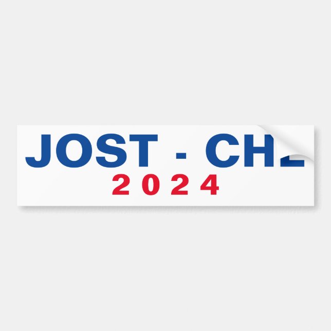 AUTOCOLLANT DE VOITURE JOST CHE 2024 (Devant)