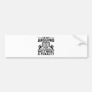 Autocollant De Voiture Joueur de hockey argumenter cadeau Drôle Hockey