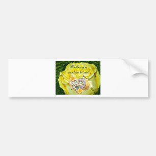 Autocollant De Voiture Joyeuse fête des Mères_