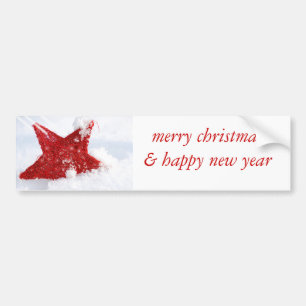 Autocollant De Voiture joyeux noël et bonne nouvelle année