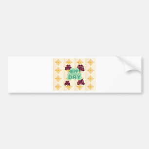 Autocollant De Voiture Joyeux Saint Patrick's Day Lovely Art Print
