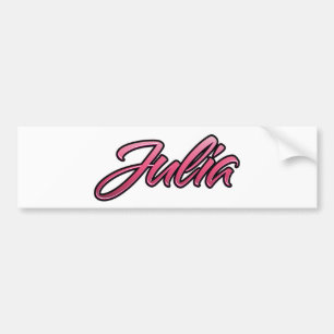 Autocollant De Voiture Julia faded pink Aufkleber Sticker