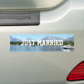 Autocollant De Voiture Juste marié nature sauvage Grand Teton (On Car)