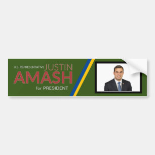 Autocollant De Voiture Justin Amash Président 2020