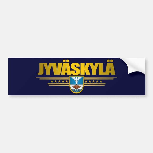 Autocollant De Voiture Jyvaskyla (Devant)
