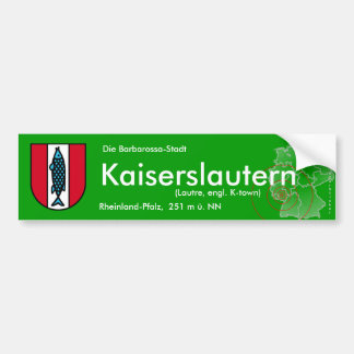 Autocollant De Voiture Kaiserslautern 4