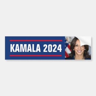 AUTOCOLLANT DE VOITURE KAMALA 2024