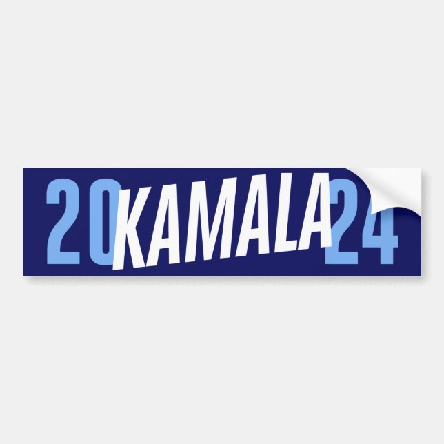Autocollant De Voiture Kamala 2024 (Devant)