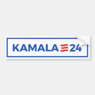 AUTOCOLLANT DE VOITURE KAMALA 2024