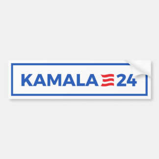 AUTOCOLLANT DE VOITURE KAMALA 2024