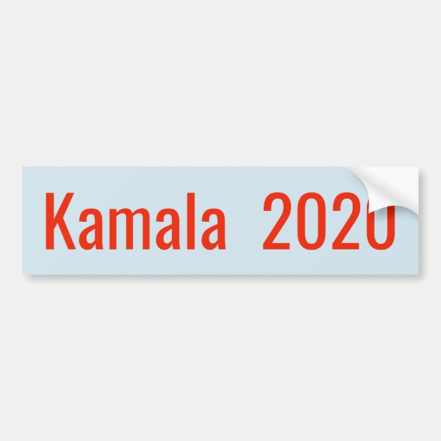 Autocollant De Voiture Kamala Harris 2020 (Devant)
