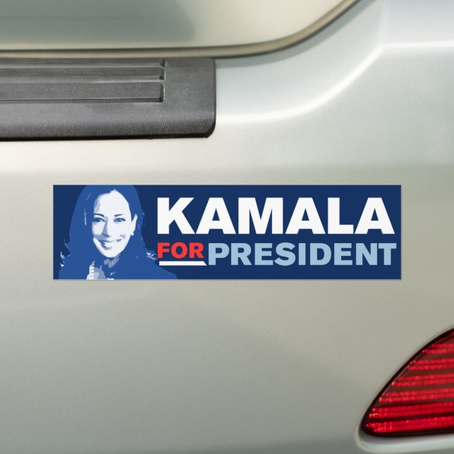 Autocollant De Voiture Kamala Harris 2024 (En voiture)
