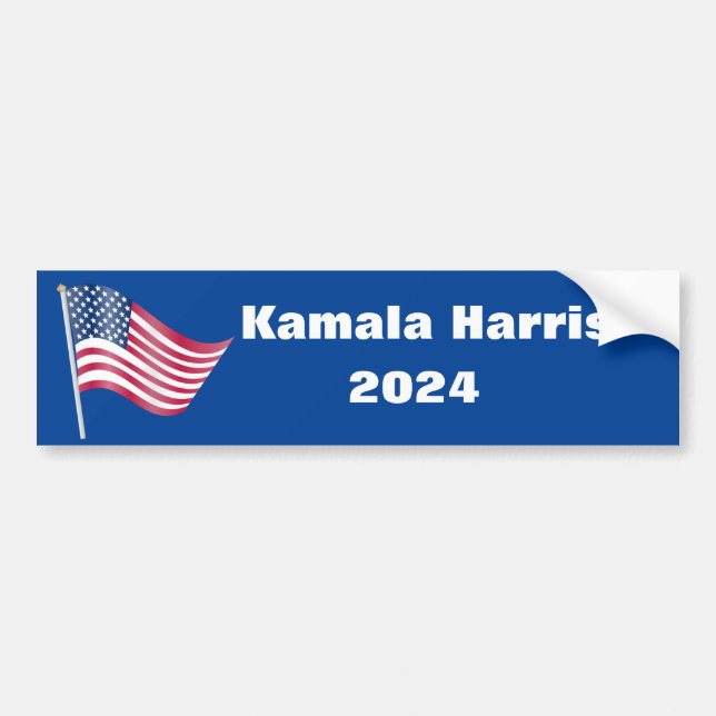 Autocollant De Voiture Kamala Harris 2024 (Devant)