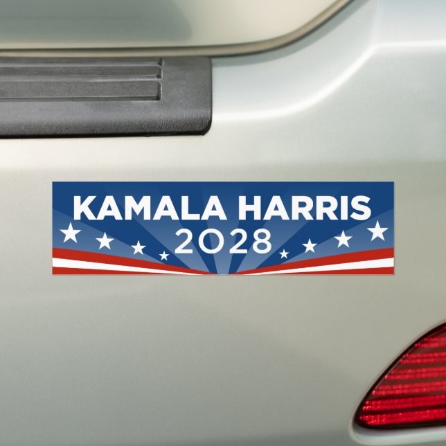 Autocollant De Voiture Kamala Harris 2028 (En voiture)