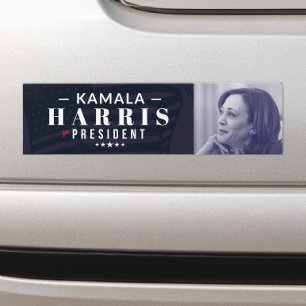 Autocollant De Voiture Kamala Harris pour le compte du président Photo Bu