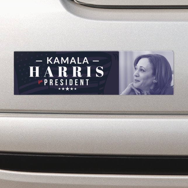 Autocollant De Voiture Kamala Harris pour le compte du président Photo Bu (Créateur téléchargé)