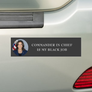 Autocollant De Voiture Kamala Harris Président Black Job