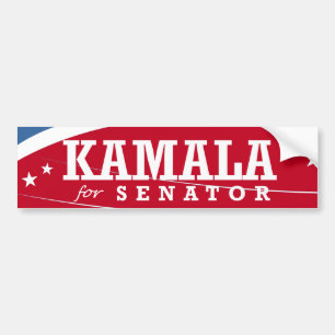 AUTOCOLLANT DE VOITURE KAMALA POUR LE SÉNATEUR