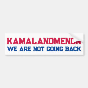 Autocollant De Voiture KAMALANOMENON Kamala Harris Nous n'allons pas reve