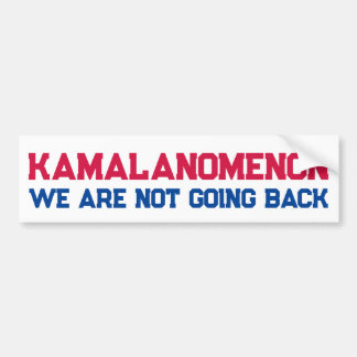 Autocollant De Voiture KAMALANOMENON Kamala Harris Nous n'allons pas reve