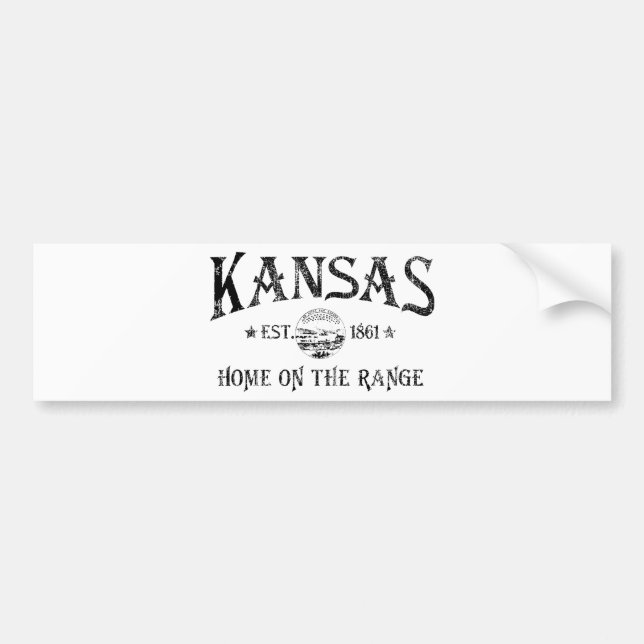 Autocollant De Voiture Kansas (Devant)