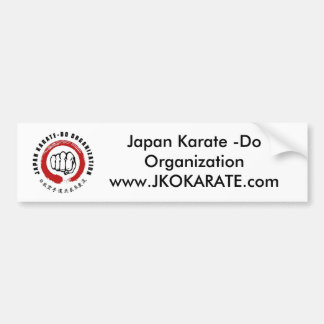 Autocollant De Voiture Karaté du Japon - faites