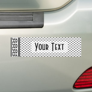 Autocollant De Voiture Keffiyeh symbole de la résistance palestinienne mo