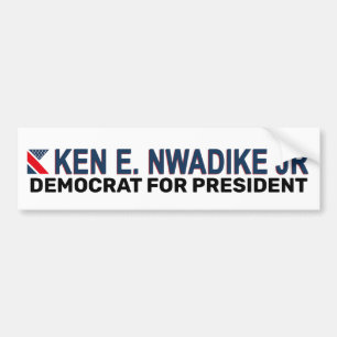 Autocollant De Voiture Ken W. Nwadike, Jr. 2020