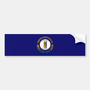 Autocollant De Voiture Kentucky State Flag Design