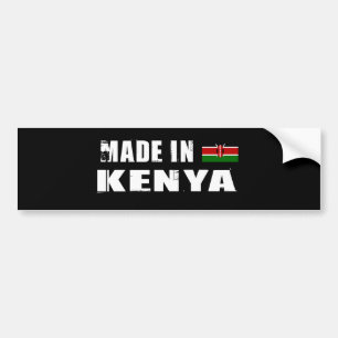 AUTOCOLLANT DE VOITURE KENYA