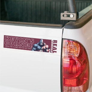 Autocollant De Voiture Kevin's Corner REAL GORILLA i Rock the Planet