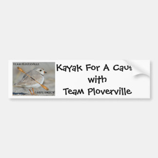 Autocollant De Voiture KFAC ! Kayak pour un withTeam Ploverville de cause