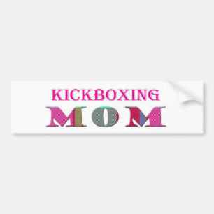 Autocollant De Voiture KickboxingMom