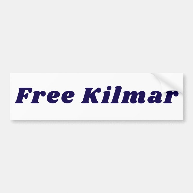 Autocollant De Voiture Kilmar libre (Devant)