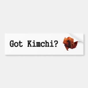 Autocollant De Voiture Kimchi obtenu ?