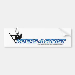 Autocollant De Voiture Kiters4Christ