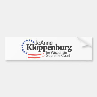 Autocollant De Voiture Kloppenburg pour la court suprême du Wisconsin
