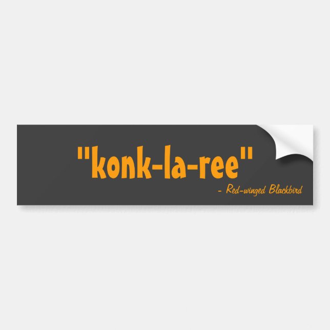 Autocollant De Voiture konk-La-ree (Devant)
