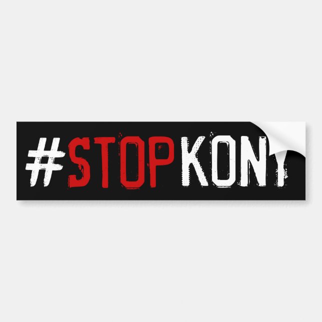 Autocollant De Voiture Kony 2012 (Devant)