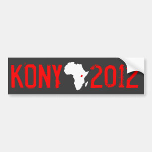 Autocollant De Voiture Kony 2012