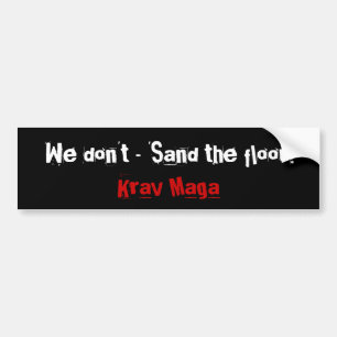 Autocollant De Voiture Krav Maga