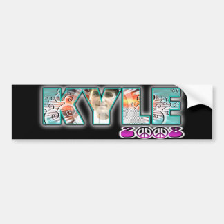 AUTOCOLLANT DE VOITURE KYLE WILDSTYLE