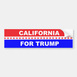 Autocollant De Voiture La Californie pour Trump